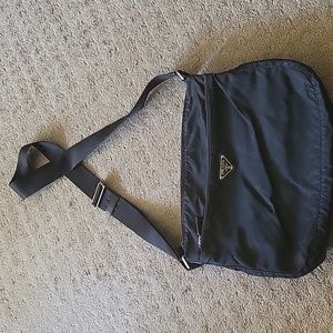 Prada nylon crossbody handbag